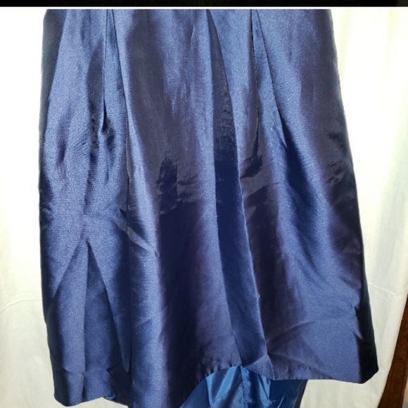 NWT City Chic black and blue high and low gown - Picture 4 of 5